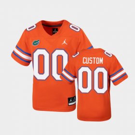#00 Custom Untouchable Florida Football Youth Orange Jersey 946627-254 #00 Custom Untouchable Florida Football Youth Orange Jersey 946627-254
