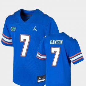 #7 Duke Dawson Game Florida College Football Jordan Brand Youth Royal Jersey 142548-476