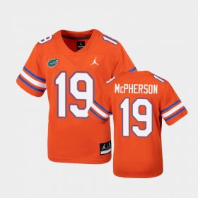 #19 Evan McPherson Untouchable UF Football Youth Orange Jersey 424411-762