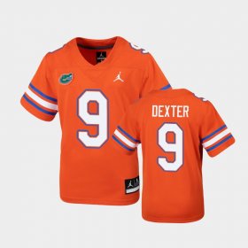 #9 Gervon Dexter Untouchable Florida Football Youth Orange Jersey 629449-577