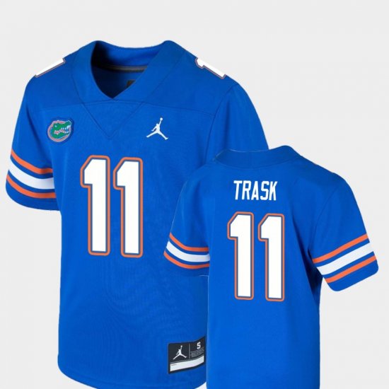 #11 Kyle Trask Game University of Florida College Football Jordan Brand Youth Royal Jersey 631147-629