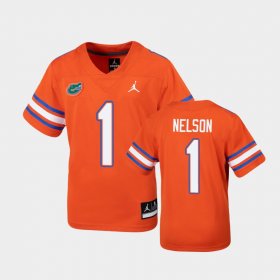 #1 Reggie Nelson Untouchable Florida Football Youth Orange Jersey 681062-177