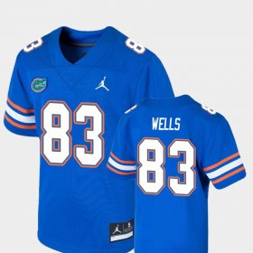 #83 Rick Wells Game Florida Gators College Football Jordan Brand Youth Royal Jersey 366293-989 #83 Rick Wells Game Florida Gators College Football Jordan Brand Youth Royal Jersey 366293-989
